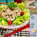 よしよしのキッチン☆'s cooksnap of when they made しゃぶしゃぶ♪サラダ【豚肉版】.