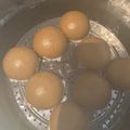 shimamii's cooksnap of when they made ＊−黒糖まんじゅう−＊.