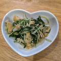 クックあおまま☆'s cooksnap of when they made 水菜消費！油揚げと水菜の炒め物.