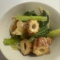 蝶香♪'s cooksnap of when they made 小松菜とちくわのツナマヨ炒め♪.