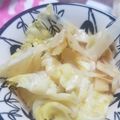 さむさん's cooksnap of when they made すぐできる副菜～キャベツのさっぱり和え～.