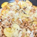 ♪makipan's cooksnap of when they made 【動画有】ひき肉とじゃがいものチーズ焼き.