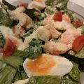 ノイタミナナちゃん's cooksnap of when they made ロメインレタスとゆで卵のシーザーサラダ.