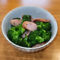 かなりんココりん's cooksnap of when they made ブロッコリーとウインナーの炒め物.