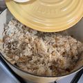 ジジDAN☆'s cooksnap of when they made かしわめし　福岡の味　炊飯器・ルクルーゼ.