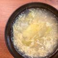 studio a'25's cooksnap of when they made たっぷりレタスと卵の♡鶏ガラスープ.