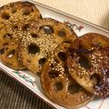 おじ☆さん's cooksnap of when they made ✿焼くだけ　れんこんステーキ✿.