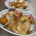 のろよん's cooksnap of when they made 新じゃが*新玉ねぎ*のジャーマンポテト♪.