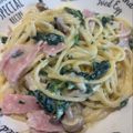 りくゆなママ's cooksnap of when they made シチューの素で、簡単クリームスパゲッティ.