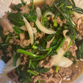大阪のちゃーちゃん's cooksnap of when they made ☆簡単おかず☆牛小間とほうれん草の炒め物.