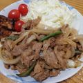 クックHBQ370☆'s cooksnap of when they made ☆豚コマ肉と玉ねぎのウスターソース炒め☆.