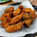 チェビス's cooksnap of when they made 食材１つ★やみつき【ズッキーニフライ】.