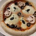 北のデビル。's cooksnap of when they made ハロウィンパーティーのゴーストピザ.