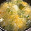 りおかなそら's cooksnap of when they made 超簡単！「ふわふわとろ～りたまごスープ」.