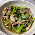 ♬のんのこ日和♬'s cooksnap of when they made 電子レンジで舞茸と小松菜の中華炒め風.