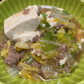 かばおとうさこ's cooksnap of when they made 白菜と厚揚げ豆腐のそぼろあん.