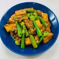 あっこ姉's cooksnap of when they made 米粉でカリッ♬豚こまと厚揚げの甘酢炒め.