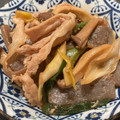 クックM6DK2O☆'s cooksnap of when they made 豚肉とこんにゃく、長ネギの炒め煮.