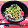 カリーナ's cooksnap of when they made 鯖缶納豆丼.