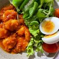 Yumi's cooksnap of when they made 【本格四川風】簡単ぷりぷり食感のエビチリ.