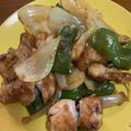 クックHDP0M2☆'s cooksnap of when they made ピーマンと鶏肉のカレー炒め.