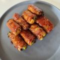 みぃぃちゃま's cooksnap of when they made 巻き方ひとつでプロの味！アスパラの肉巻き.