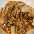 クック49L4Ho☆'s cooksnap of when they made やわらか豚肉と白菜のケチャップ炒め.