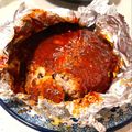 クマ家族's cooksnap of when they made 洋食屋さん風★包み焼きハンバーグ.