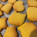 ひちょみん's cooksnap of when they made ハロウィンに♪サクサク！かぼちゃクッキー.