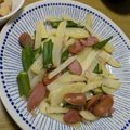 じゅんともた's cooksnap of when they made ピリッと★オクラじゃがいもベーコン炒め.