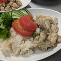 Rikosan's cooksnap of when they made シェフ直伝炊飯器でカオマンガイ＝動画あり.