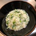 イズミト's cooksnap of when they made 中華風のお粥で作った『七草粥』.