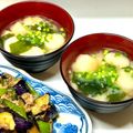 にきけん's cooksnap of when they made お麩とわかめのお味噌汁♪.