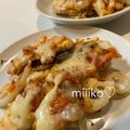 miiiko♡'s cooksnap of when they made 柔らか鶏むね肉のキムチマヨチーズ焼き.