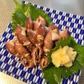 azbjbn's cooksnap of when they made ***ほたるいか★ポン酢生姜***.