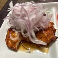 toshio39's cooksnap of when they made うちのチキン南蛮☆新玉ねぎ乗っけ盛り.