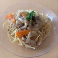 水玉ぱじゃま's cooksnap of when they made ☆ツナと玉ねぎのにんにく醤油パスタ☆.