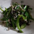 クック15ZXDQ☆'s cooksnap of when they made ピーマンとニラの海苔和え～夏バテ予防に.