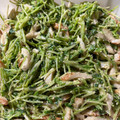 るっち0219's cooksnap of when they made レンジで1分♪豆苗とちくわのマヨポンあえ.