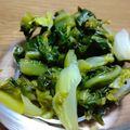 クレヨンパトラ's cooksnap of when they made 春キャベツ 外葉 漬け物サラダ.