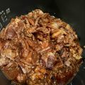 あっきー123's cooksnap of when they made 電気圧力鍋で20分簡単♪牛すじ煮込み.