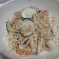 fu♪♪'s cooksnap of when they made もやしとちくわのゴマポンマヨ和え♡激安♡.
