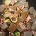 suzuna＊'s cooksnap of when they made か、簡単…！こんにゃくベーコン甘辛炒め.