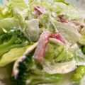 クック0P8KCB☆'s cooksnap of when they made 子供大好き！レタスとカニカマのマヨサラダ.