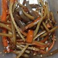 ろんたまっは's cooksnap of when they made 【基本】簡単きんぴらごぼうの黄金比.