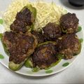 トシ17's cooksnap of when they made ピーマンの肉詰め.