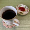 ビートルズ食堂's cooksnap of when they made コーヒーとブルーベリージャムorソース♪.