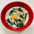 あっこ姉's cooksnap of when they made 牛乳活用　野菜たっぷりほうれん草のスープ.