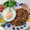 在宅勤務のおじさん's cooksnap of when they made 超かんたんで美味しいキーマカレー♪.