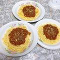 みぽぽ37's cooksnap of when they made ルーミックで手作り感有♡簡単ミートソース.
